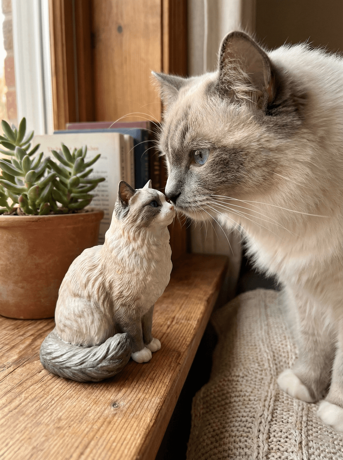 Pet figurine showcase