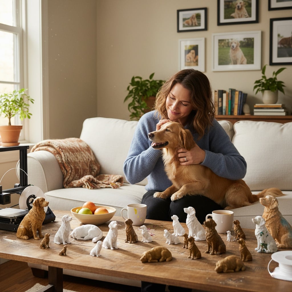 Beyond a Photograph: Why a 3D Sculpture is the Most Profound Way to Immortalize Your Pet