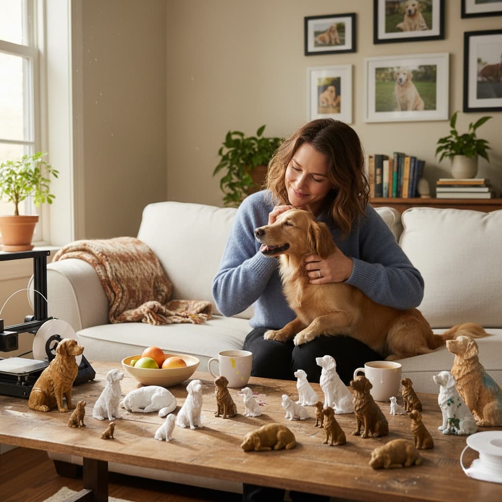 Beyond a Photograph: Why a 3D Sculpture is the Most Profound Way to Immortalize Your Pet