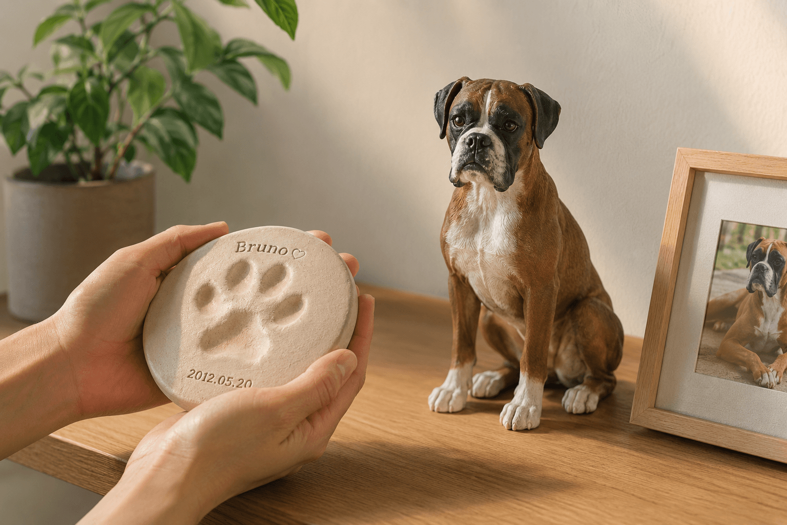 After the Accident: Turning Your Boxer's Paw Print Into a Quiet Anchor for Healing