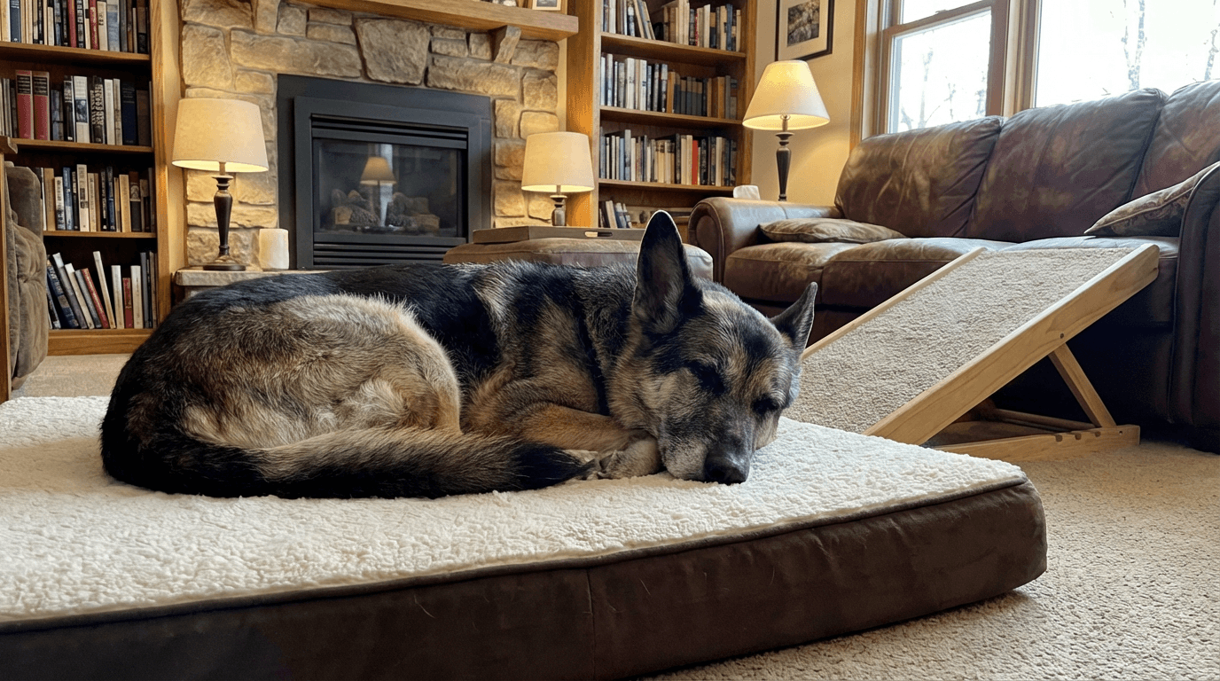 Comforting Your Arthritic German Shepherd: Home Modifications