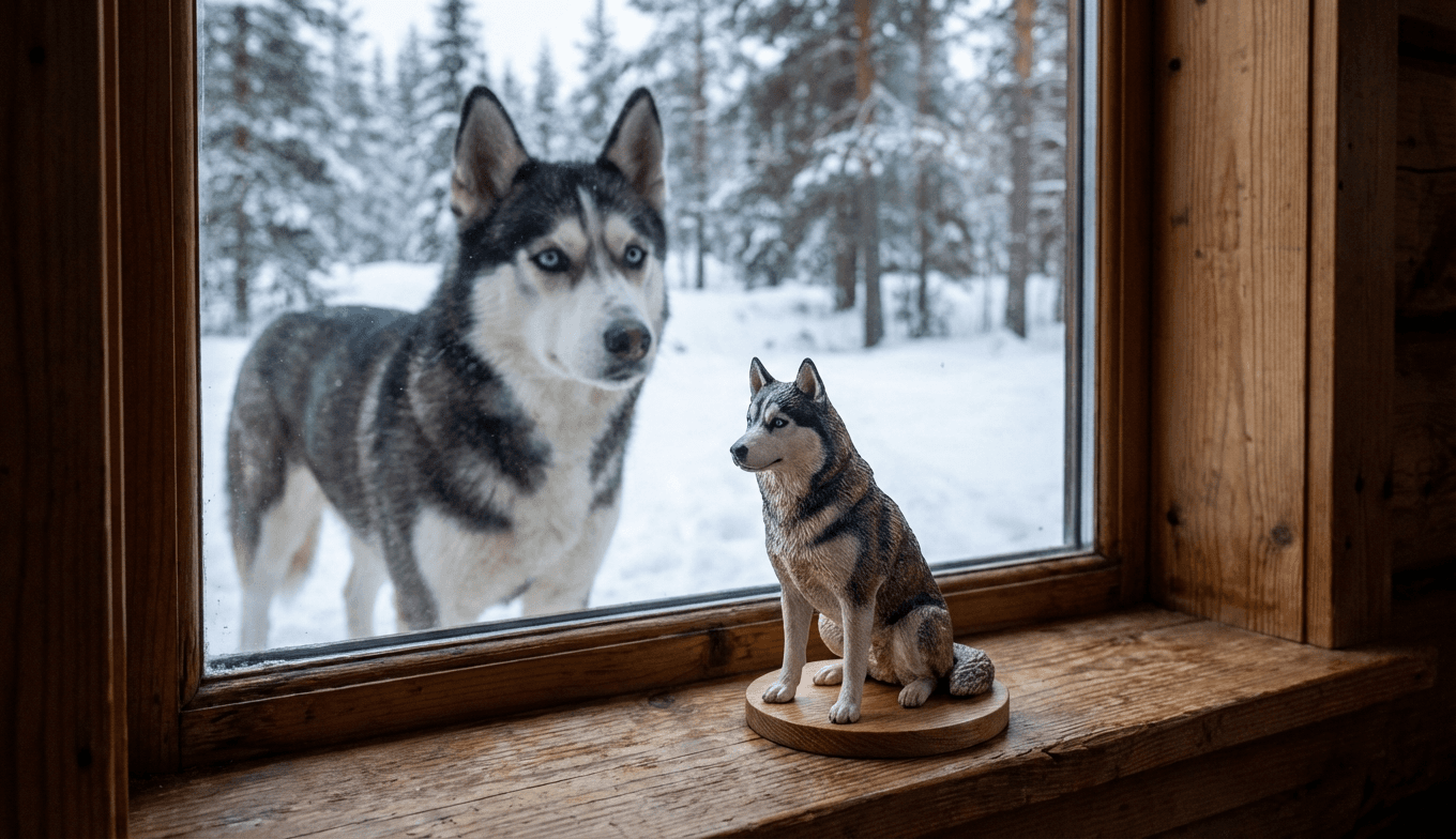 Sudden Silence: Coping With the Unexpected Death of a Young Husky