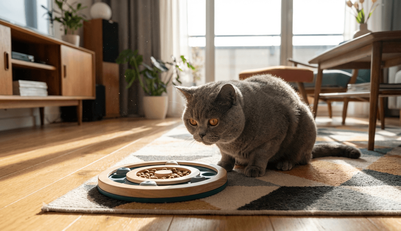 Enrichment Ideas for Your Indoor British Shorthair Who Seems Bored