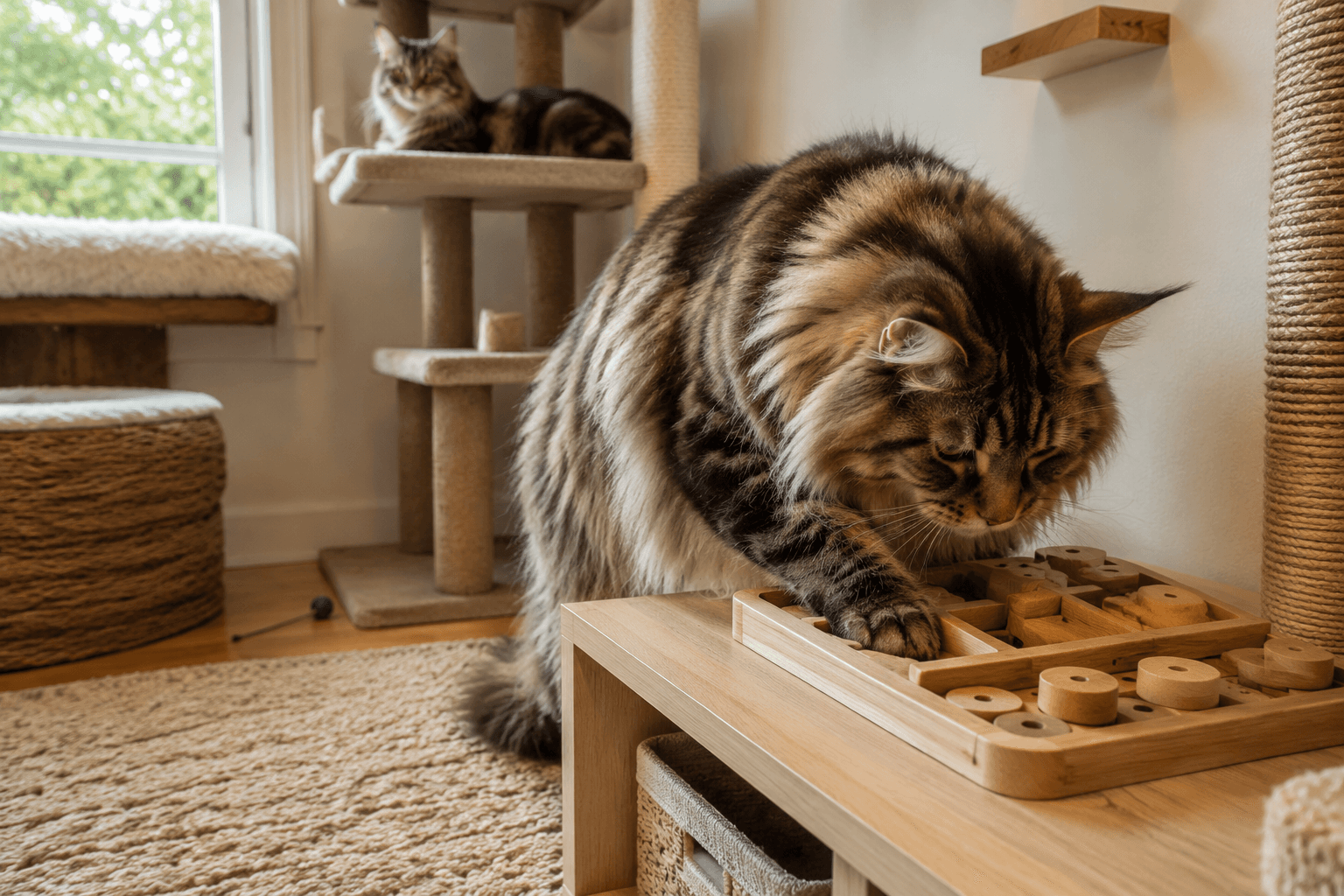 5 Enrichment Changes Your Geriatric Maine Coon Needs This Week — Before Cognitive Decline Sets In