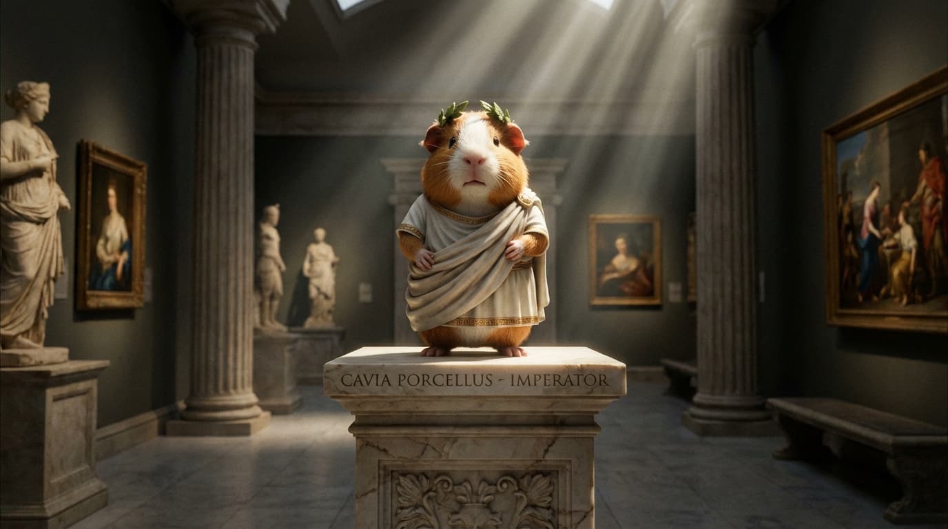Why Your Guinea Pig Deserves a Bust: 3 Historical Reasons to Elevate 'Small Pets' to High Art