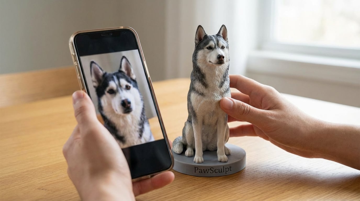Stop Scrolling Old Photos: Why Your Husky Needs a 3D Physical Anchor