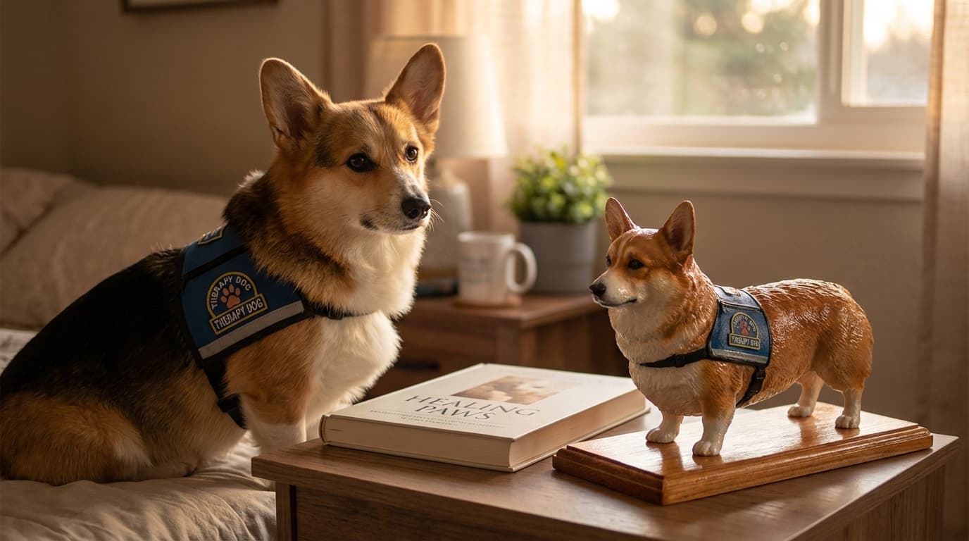 Losing a Therapy Animal: When Your Corgi Was Also Your Healer