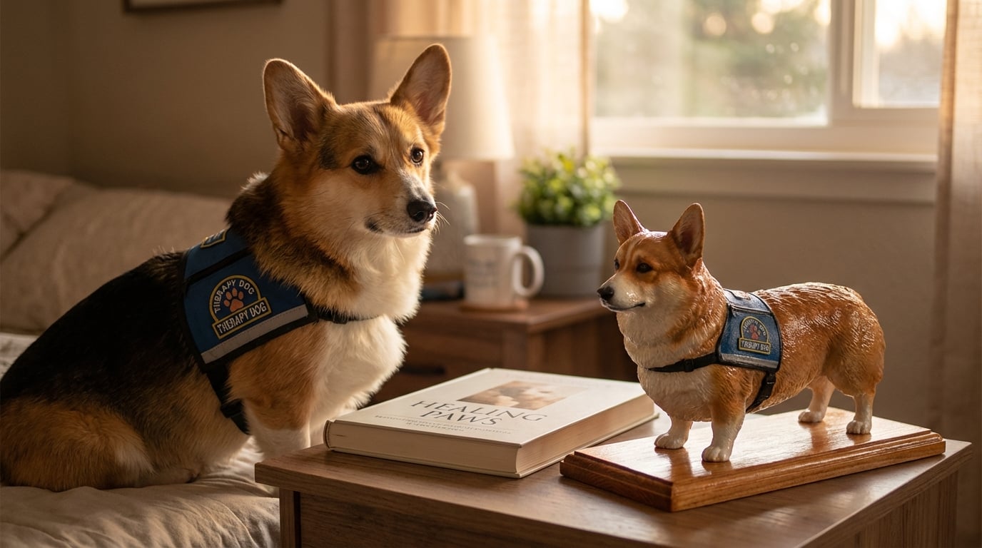 Losing a Therapy Animal: When Your Corgi Was Also Your Healer
