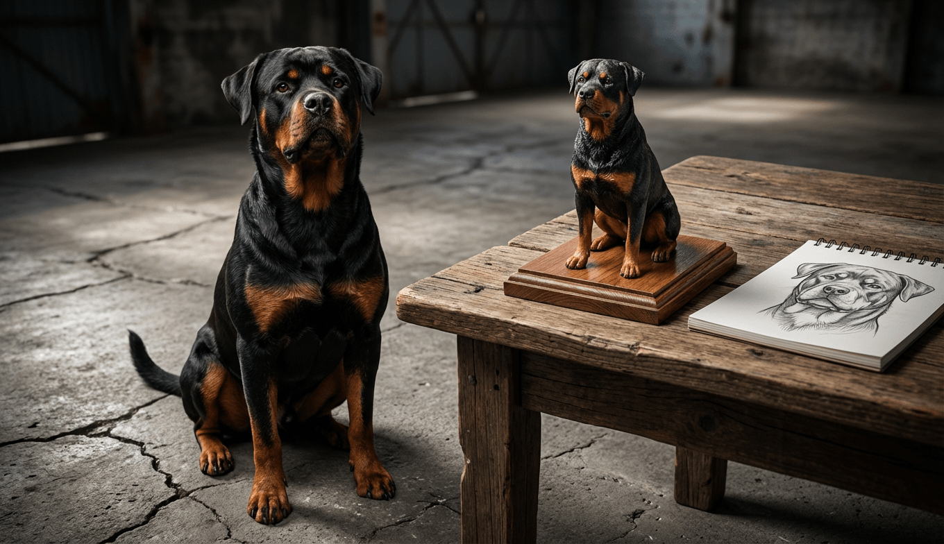 Memorial Tattoos vs. Figurines: Ways to Honor Your Rottweiler