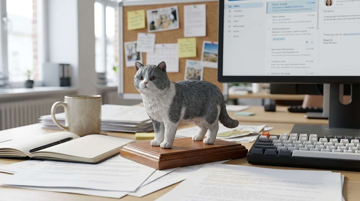 Honoring the Office Cat: Memorial Ideas for Your Corporate British Shorthair