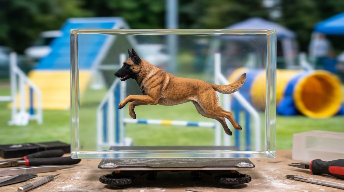 The Challenge of the Blur: How We Sculpt the Energy of a Malinois