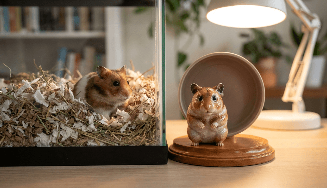 The Silent Wheel: Grieving the Loss of an Active Hamster