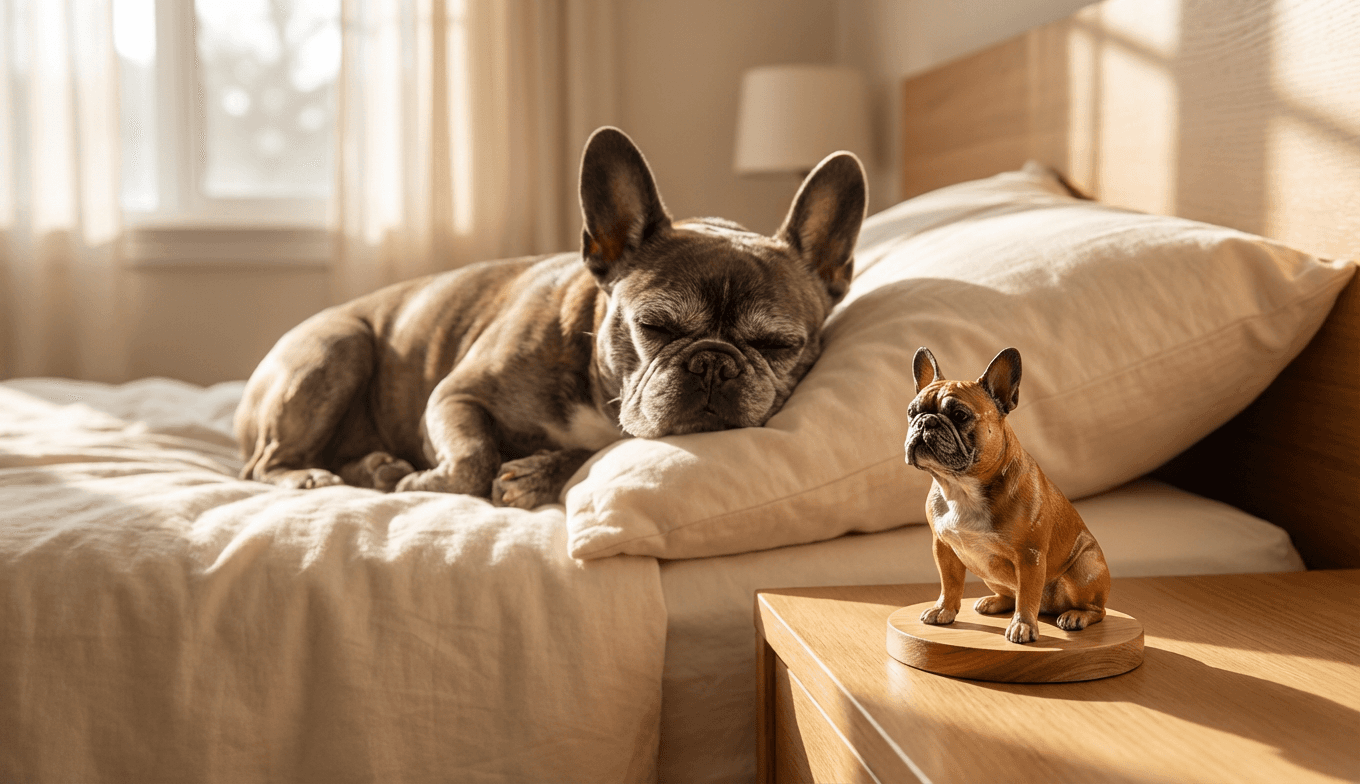 The Empty Pillow: Sleeping Without Your Senior French Bulldog