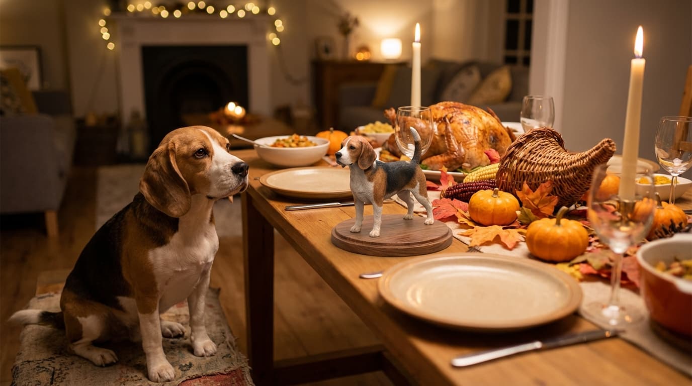 Thanksgiving Memories: Setting a Plate for Your Late Beagle