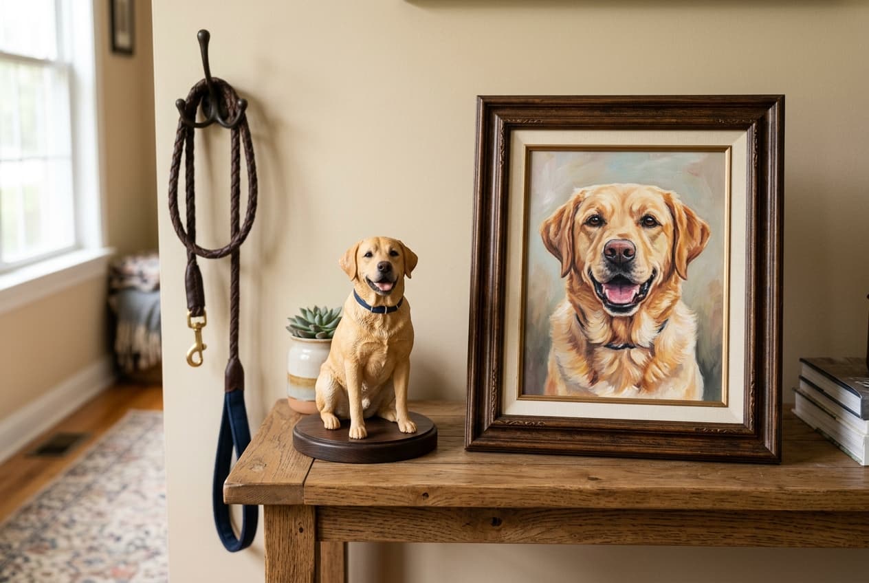 Why a 3D Figurine Outperforms a Portrait as a Sympathy Gift for Someone Who Lost Their Labrador