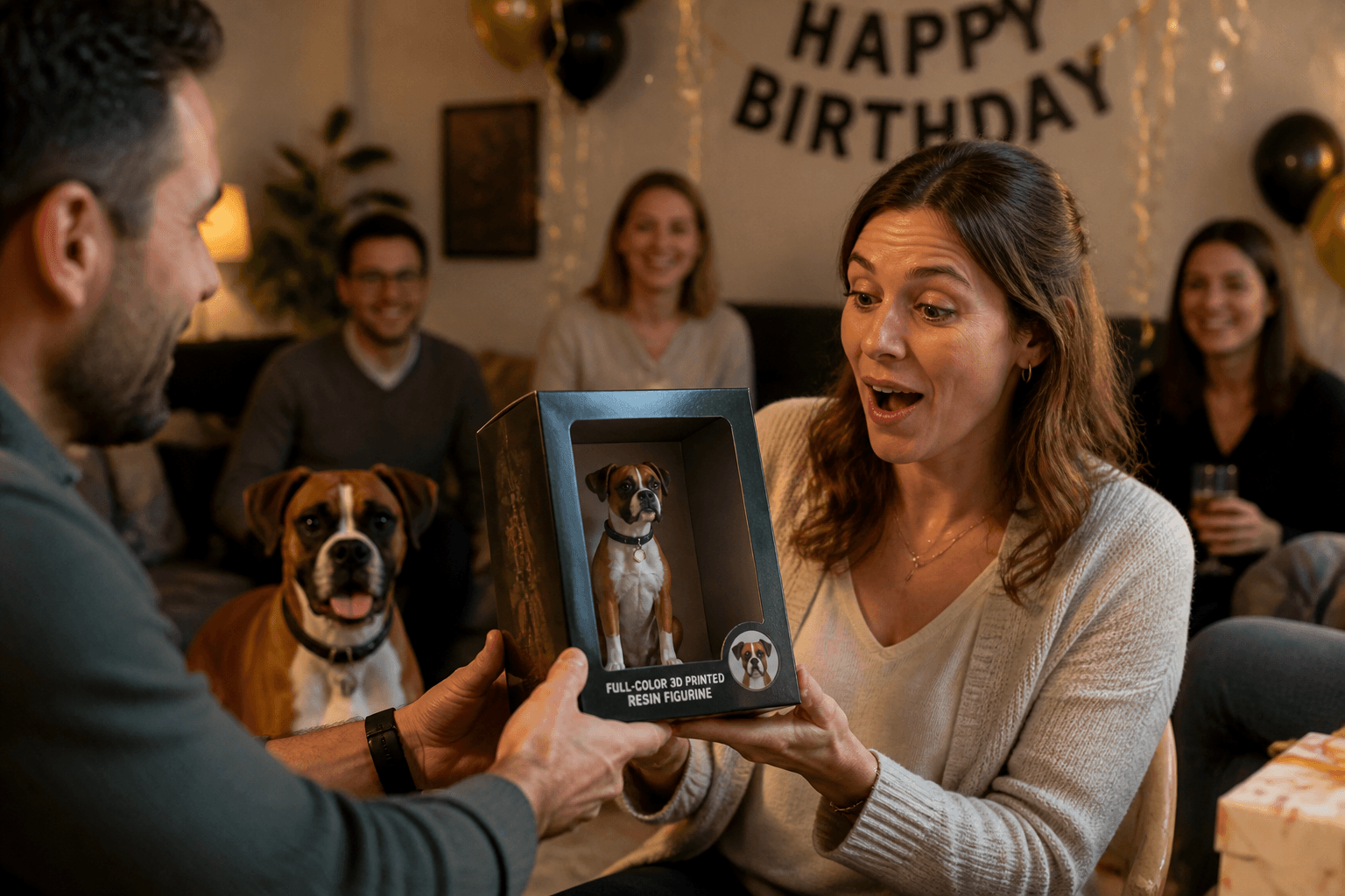 The Gift That Captures Your Friend's Boxer Before the Years Change Her Face
