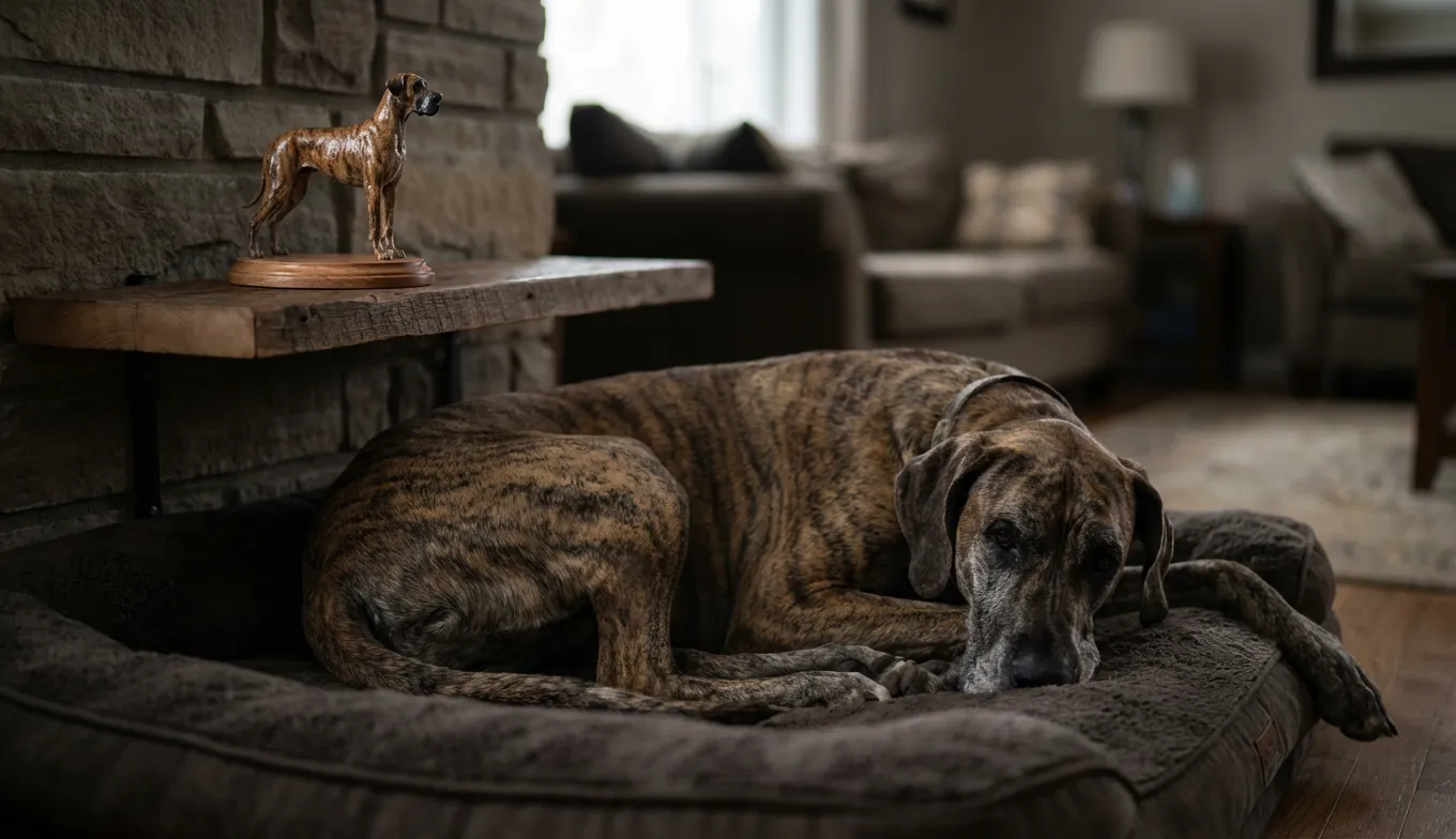 The Unused Crate: Dismantling Your Great Dane's Safe Space After Loss