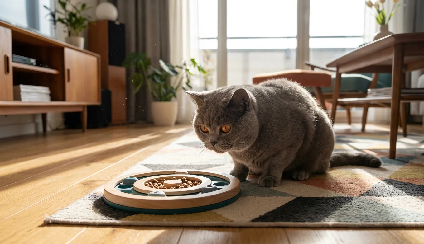 Enrichment Ideas for Your Indoor British Shorthair Who Seems Bored