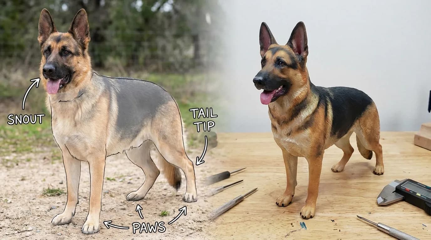 5 German Shepherd Markings You'll Want to Remember: A Guide to Auditing Your Dog's Coat for Artists