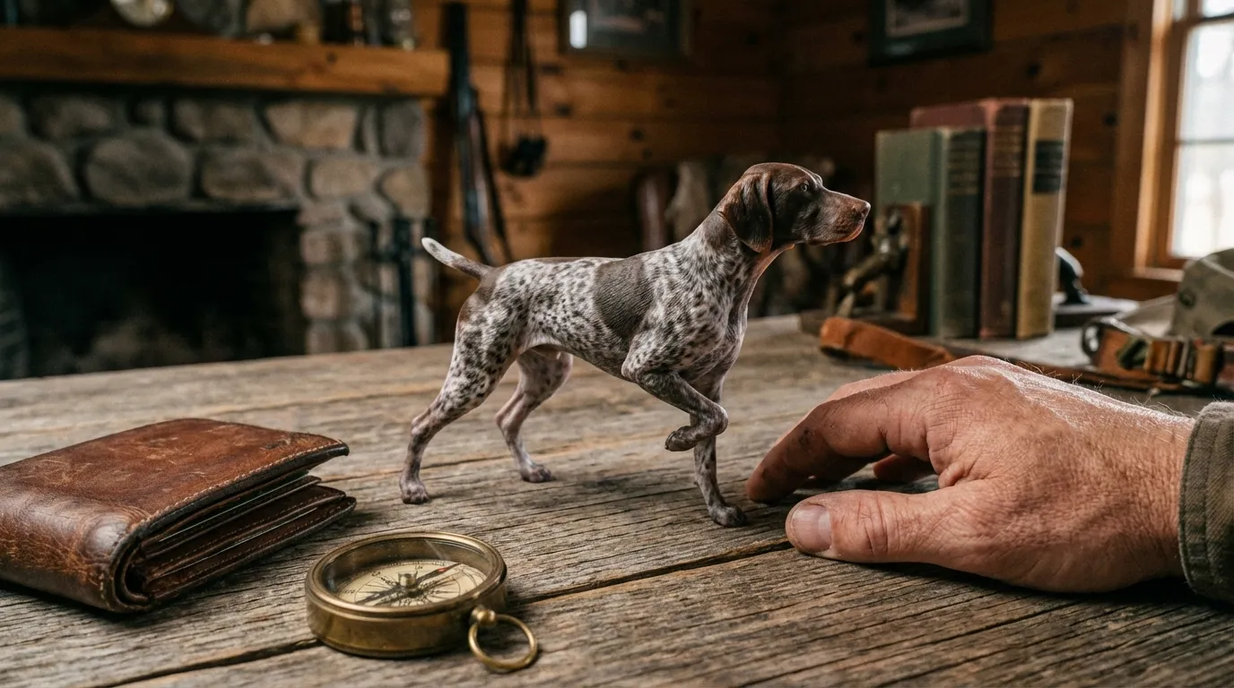 For the Husband Who Won't Cry: A Tactile Tribute to His Hunting Buddy