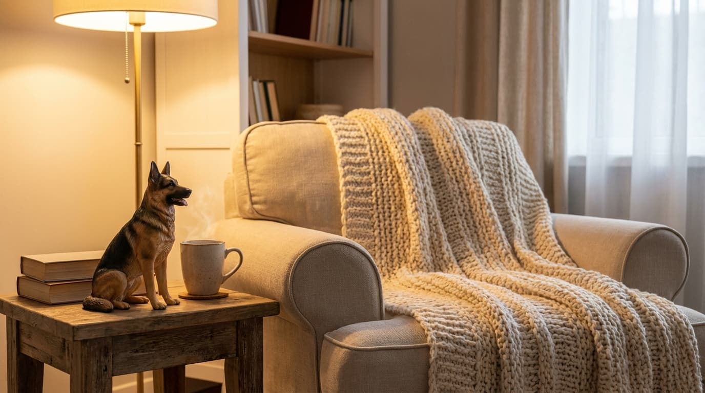 Why Traditional Urns Fail the 'Hygge' Test for Your German Shepherd's Memorial
