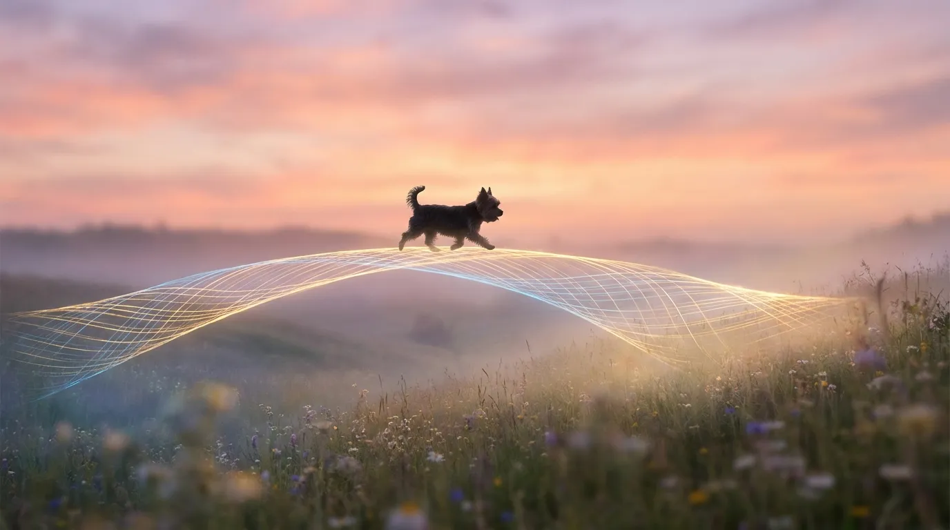 The Rainbow Bridge: Finding Peace After Losing a Rescue Yorkshire Terrier
