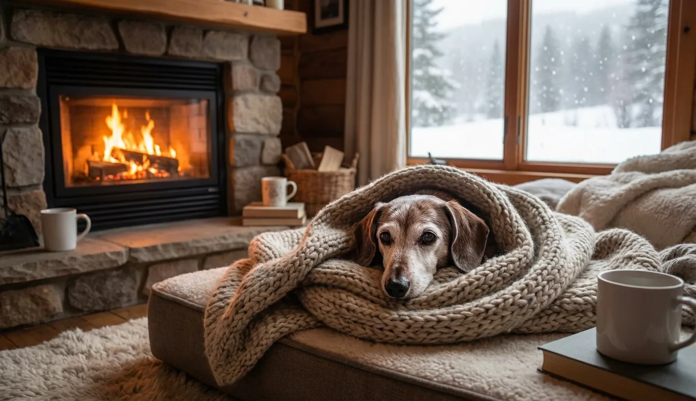 Keeping Your Senior Dachshund Comfortable During Cold Winter Months
